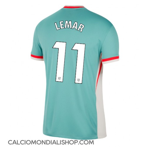 Maglie da calcio Atletico Madrid Thomas Lemar #11 Seconda Maglia 2024-25 Manica Corta